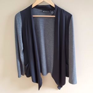 🪩 INC Color block Open Cardigan sz S